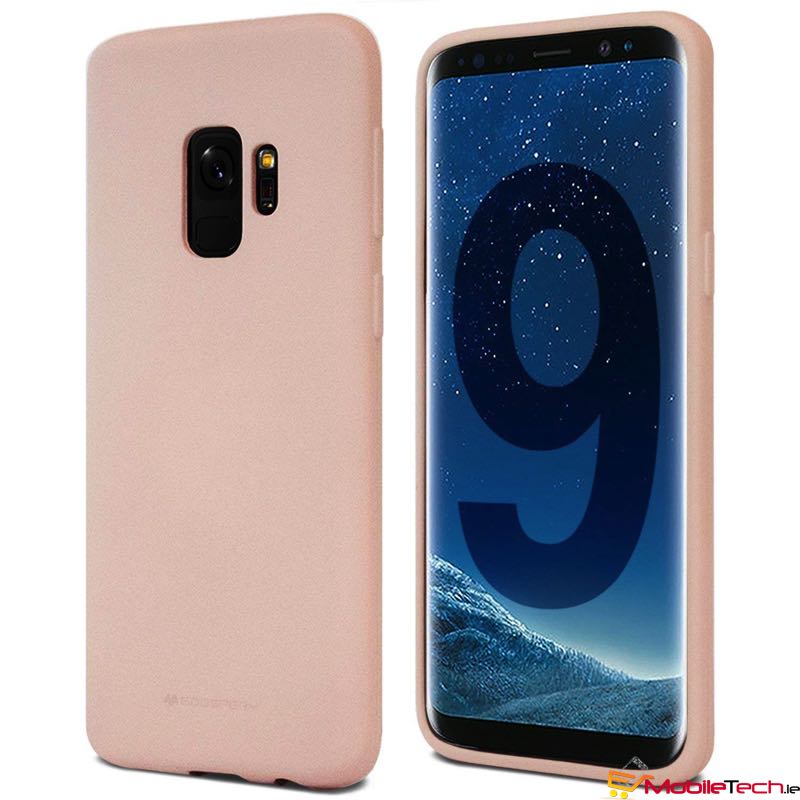 mobiletech-Samsung-Galaxy-S9-Soft-Feeling-Cover-PinkSand